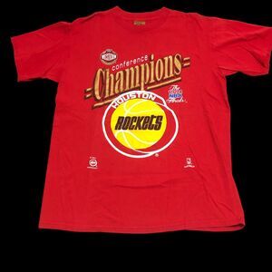 Vintage 1994 Houston Rockets Champions, NBA Western Conference Finals, SZ M